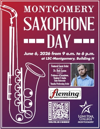 Picture of LSC-Montgomery Saxophone Day 2026